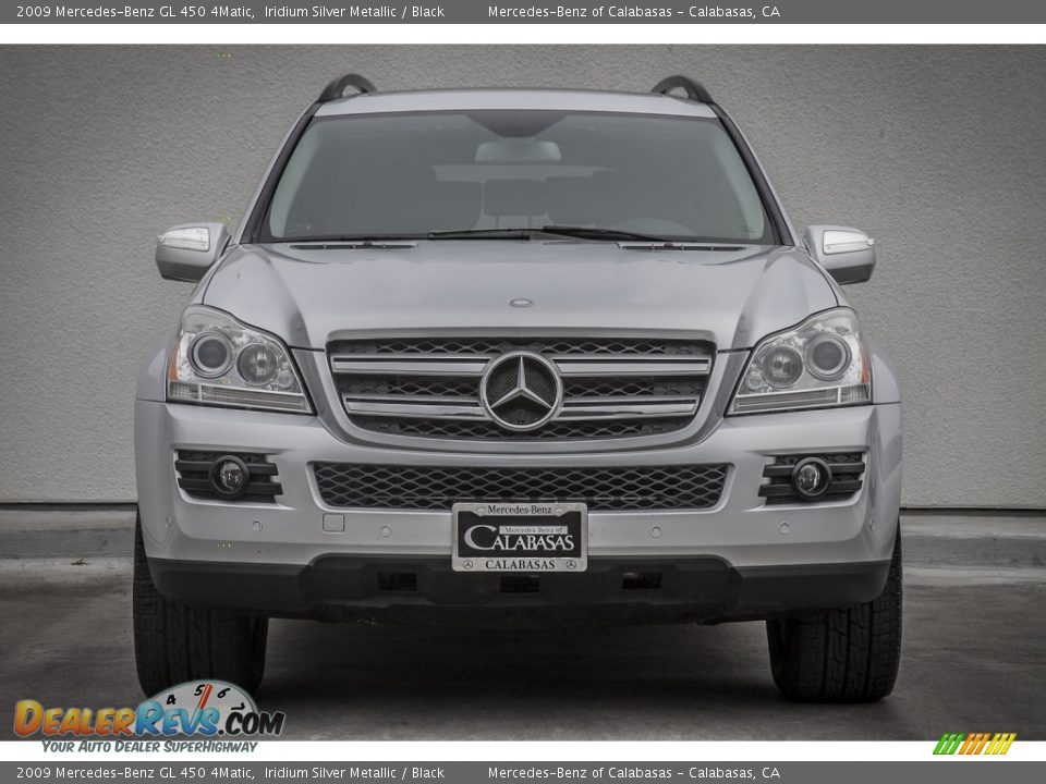 2009 Mercedes-Benz GL 450 4Matic Iridium Silver Metallic / Black Photo #2