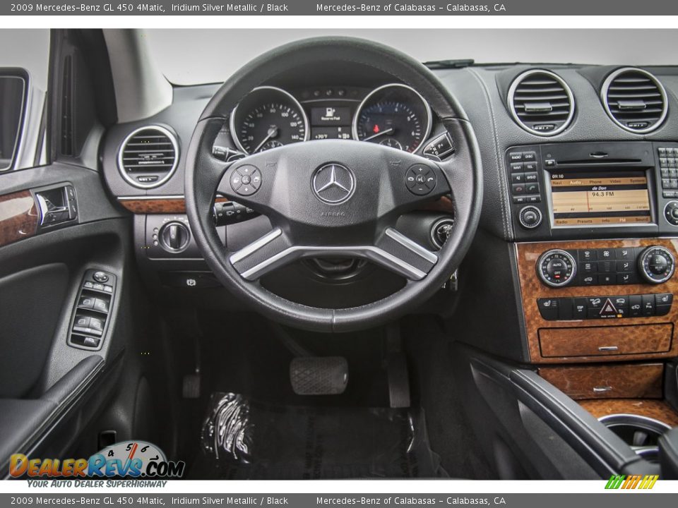 2009 Mercedes-Benz GL 450 4Matic Iridium Silver Metallic / Black Photo #4