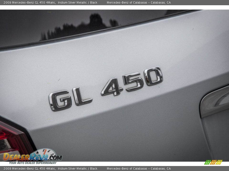 2009 Mercedes-Benz GL 450 4Matic Iridium Silver Metallic / Black Photo #7