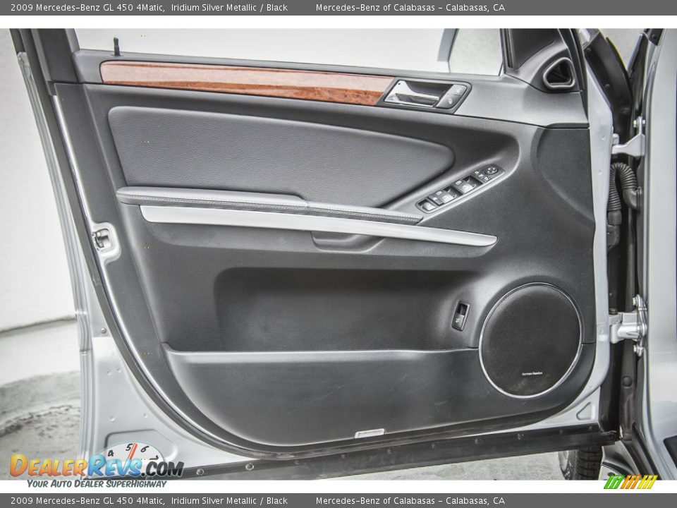 2009 Mercedes-Benz GL 450 4Matic Iridium Silver Metallic / Black Photo #18