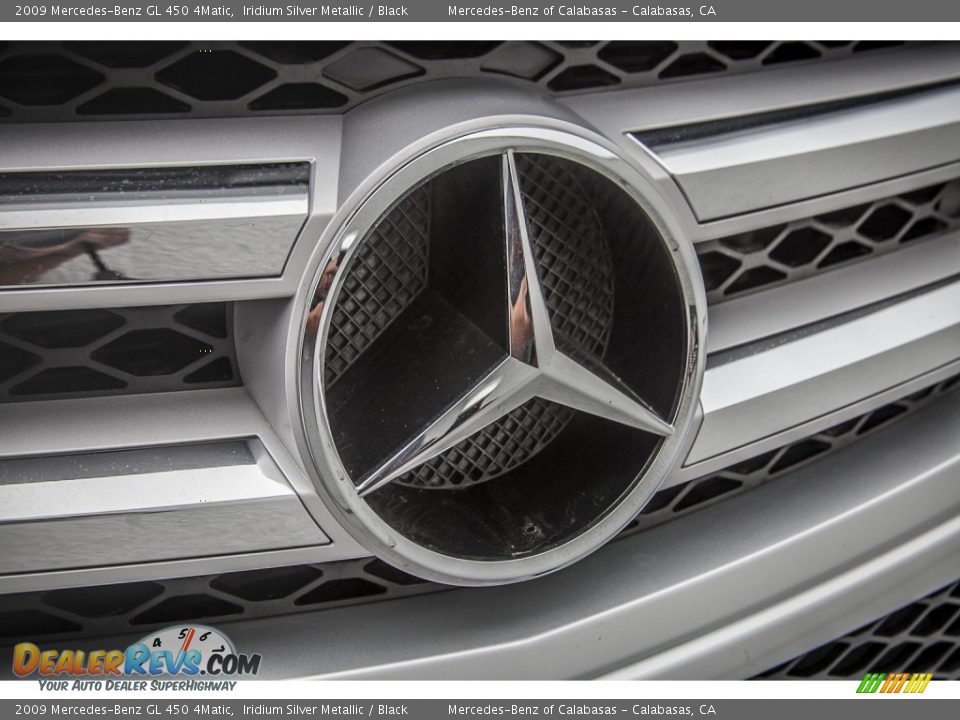2009 Mercedes-Benz GL 450 4Matic Iridium Silver Metallic / Black Photo #27