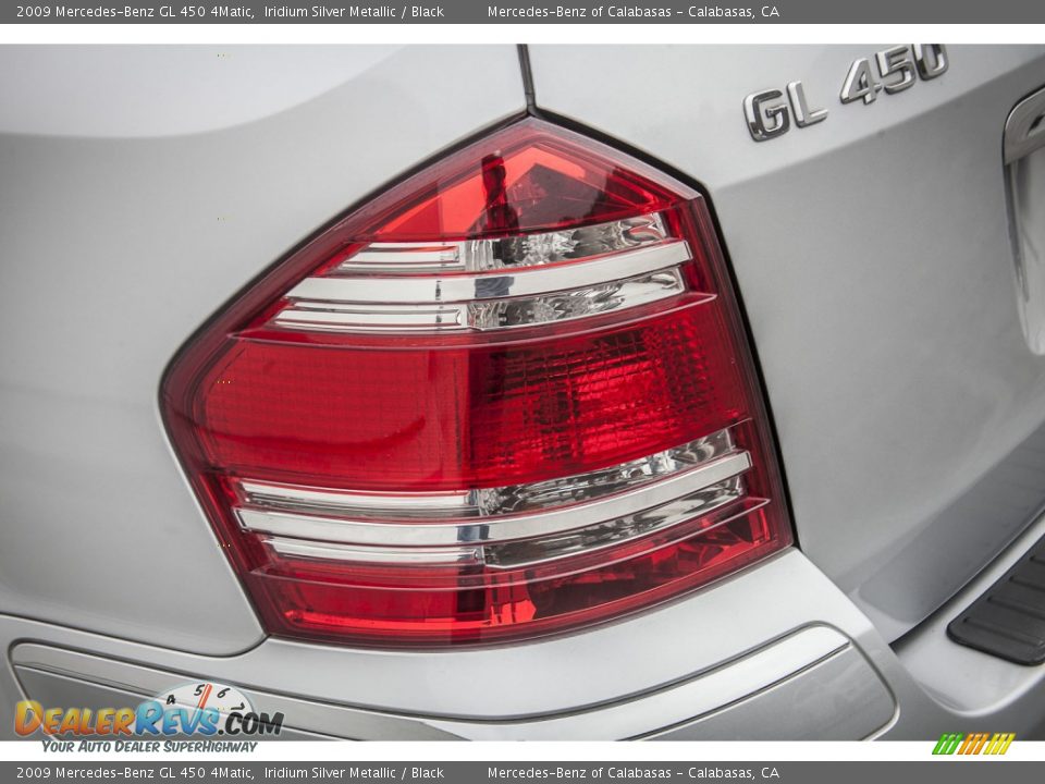 2009 Mercedes-Benz GL 450 4Matic Iridium Silver Metallic / Black Photo #28