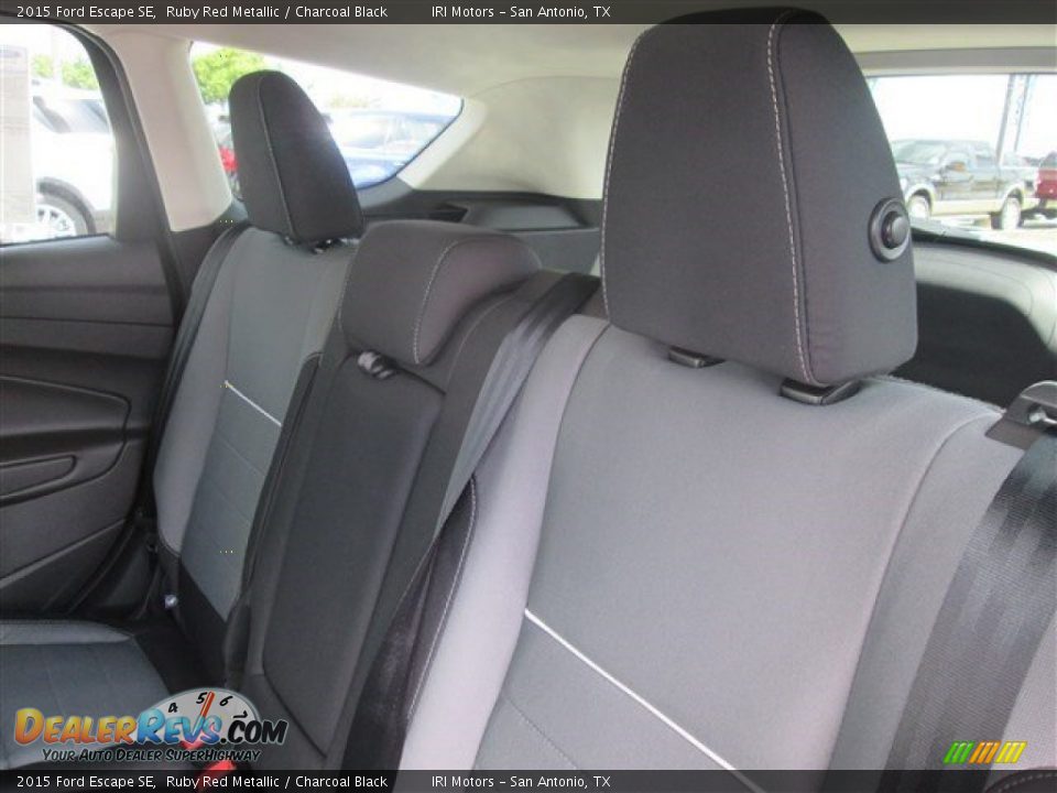 2015 Ford Escape SE Ruby Red Metallic / Charcoal Black Photo #15
