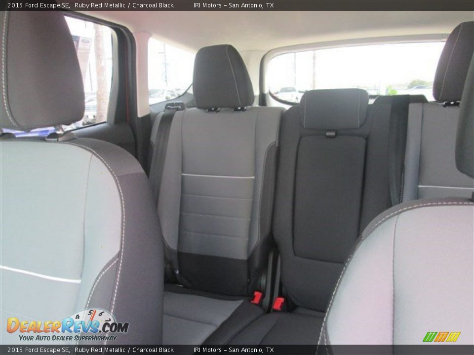 2015 Ford Escape SE Ruby Red Metallic / Charcoal Black Photo #20