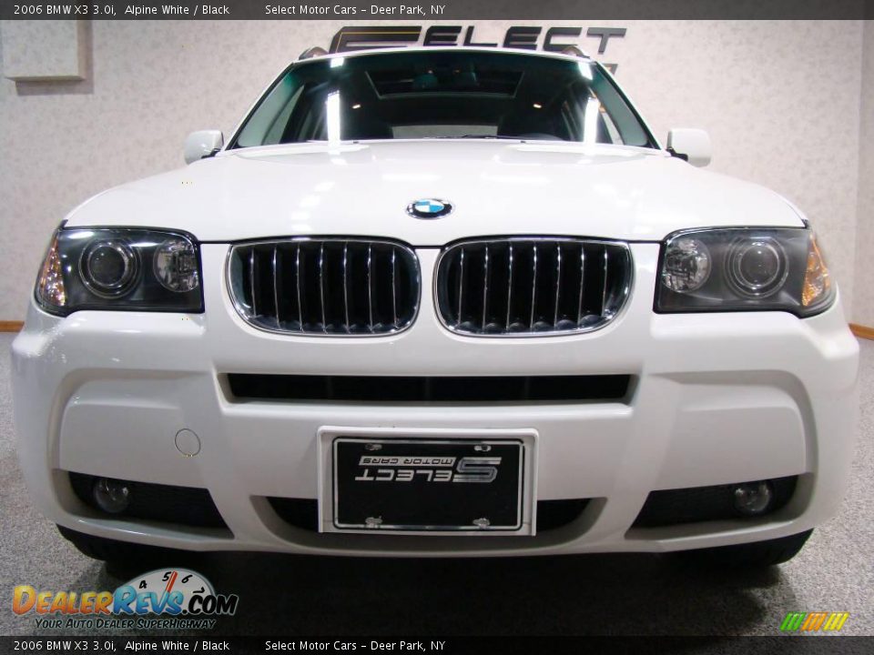 2006 BMW X3 3.0i Alpine White / Black Photo #2