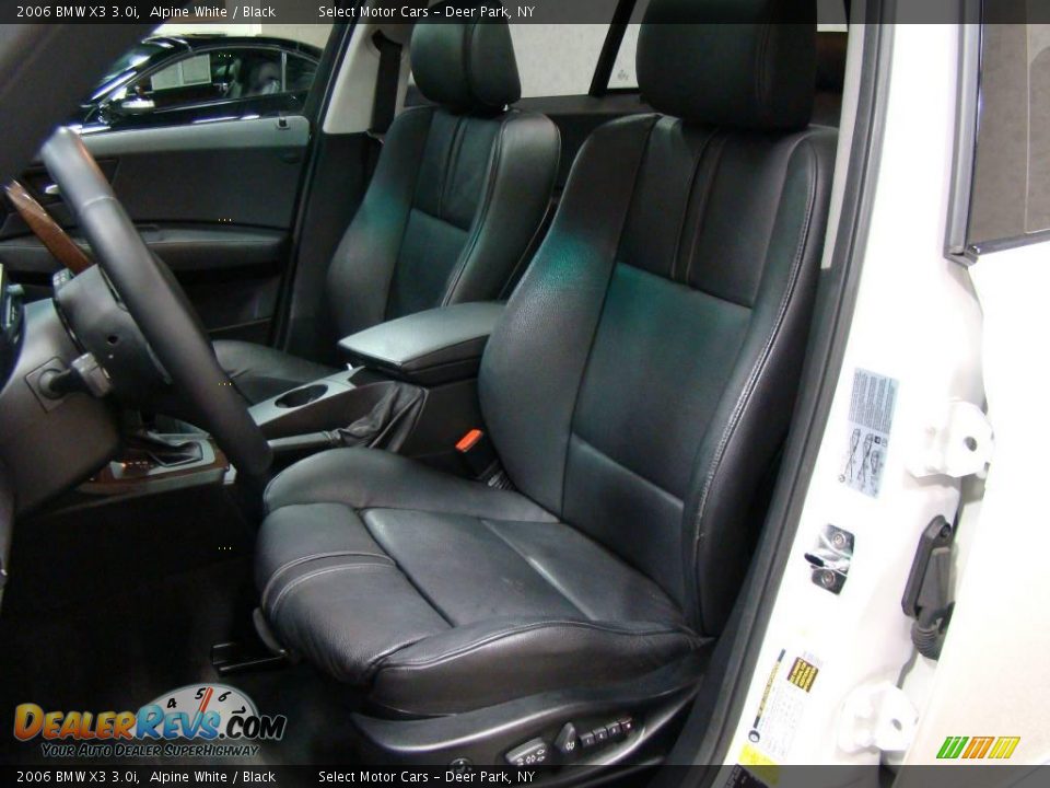 2006 BMW X3 3.0i Alpine White / Black Photo #8