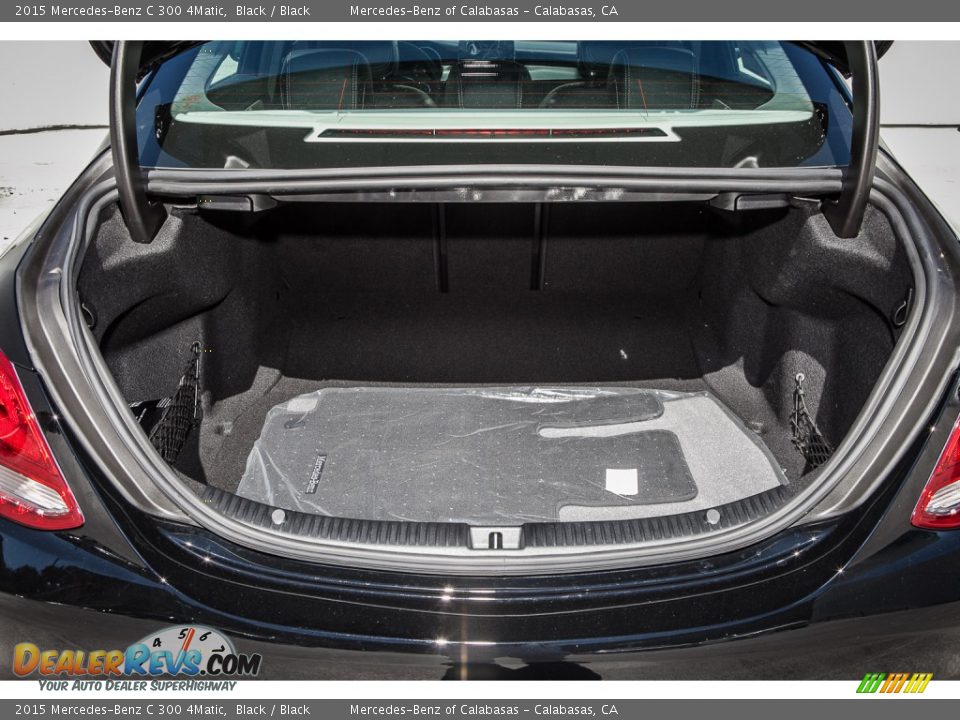 2015 Mercedes-Benz C 300 4Matic Black / Black Photo #4