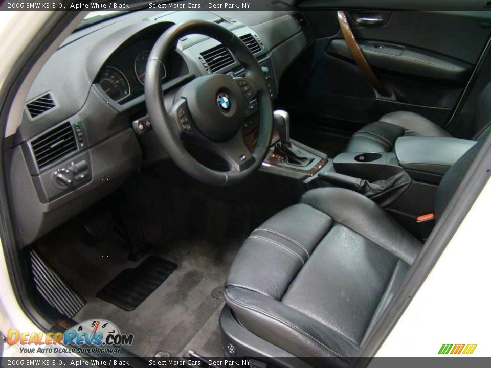 2006 BMW X3 3.0i Alpine White / Black Photo #9