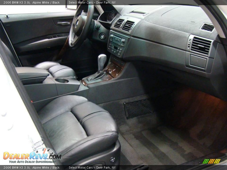 2006 BMW X3 3.0i Alpine White / Black Photo #13