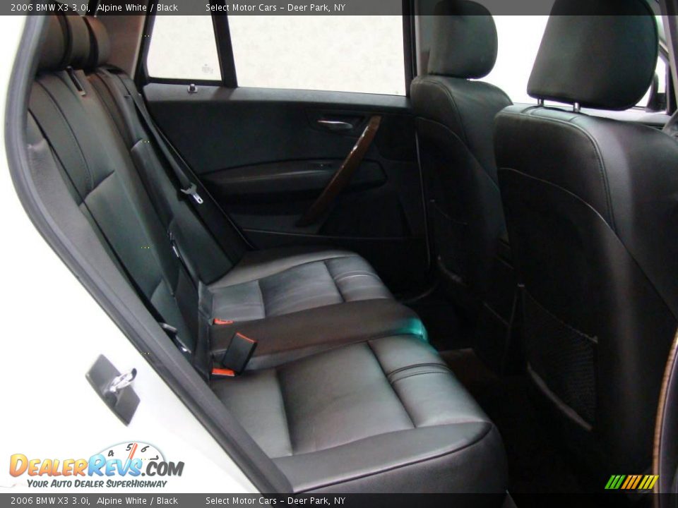 2006 BMW X3 3.0i Alpine White / Black Photo #14