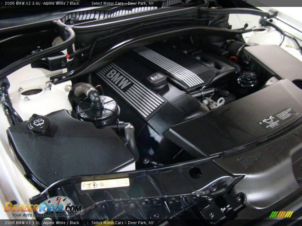 2006 BMW X3 3.0i Alpine White / Black Photo #15