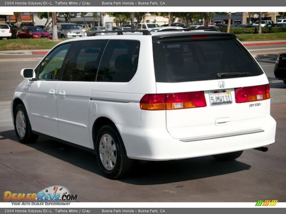 2004 Honda Odyssey EX-L Taffeta White / Gray Photo #2