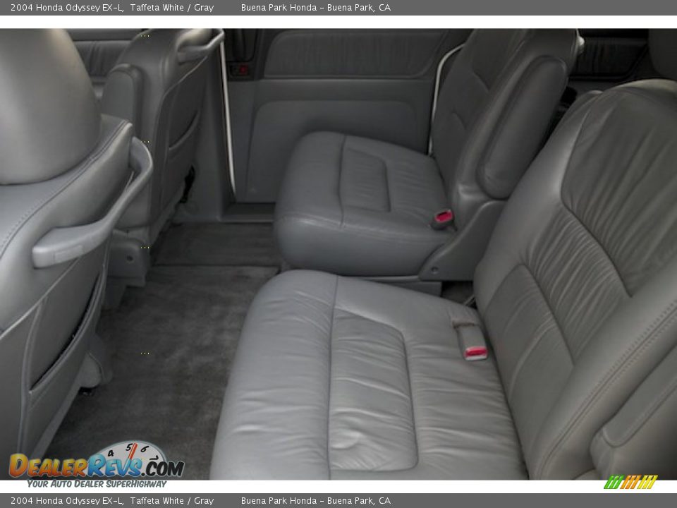 2004 Honda Odyssey EX-L Taffeta White / Gray Photo #4