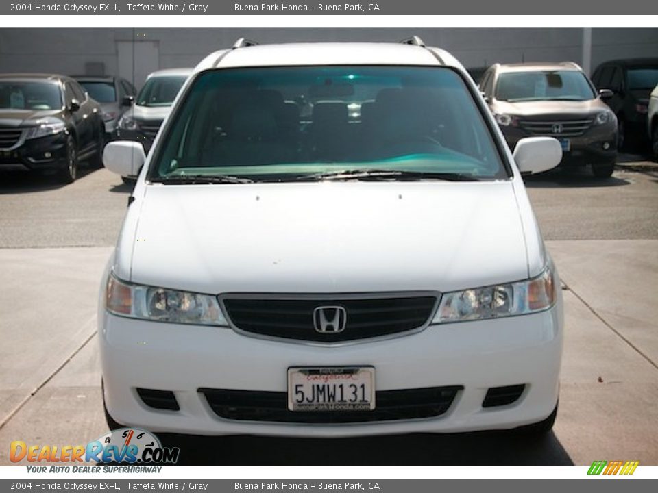 2004 Honda Odyssey EX-L Taffeta White / Gray Photo #7