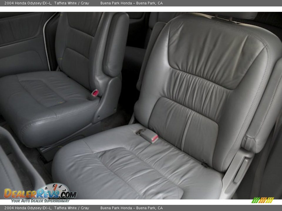 2004 Honda Odyssey EX-L Taffeta White / Gray Photo #15