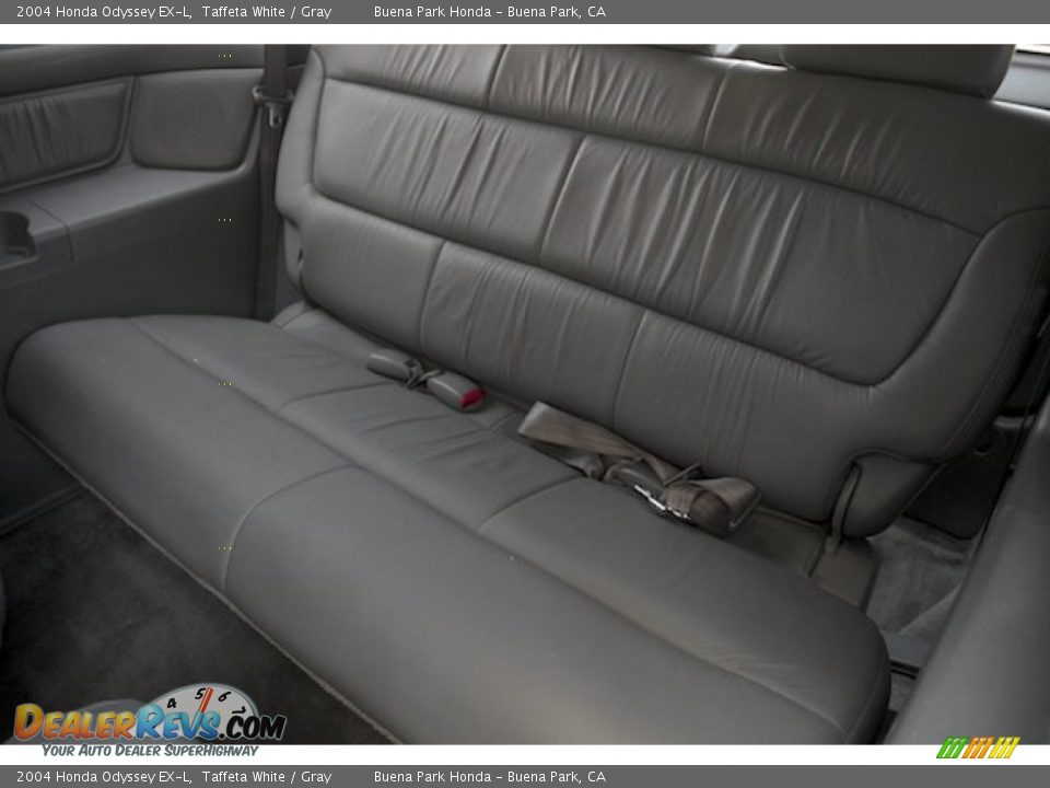 2004 Honda Odyssey EX-L Taffeta White / Gray Photo #16
