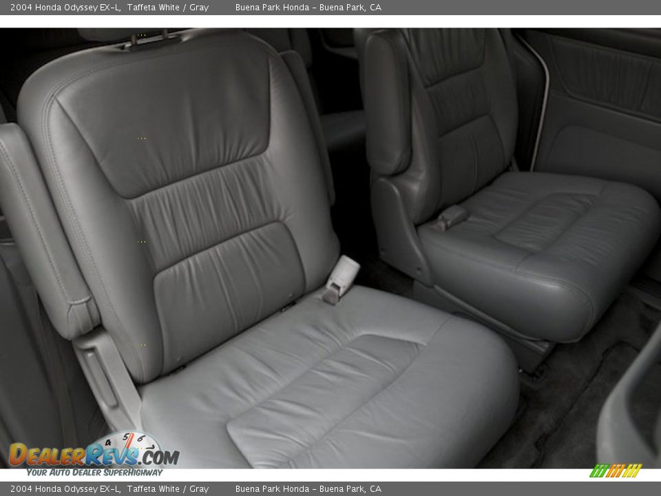 2004 Honda Odyssey EX-L Taffeta White / Gray Photo #22