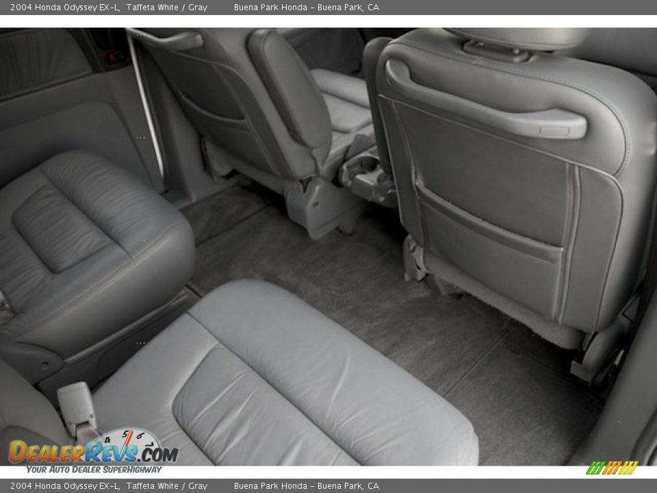 2004 Honda Odyssey EX-L Taffeta White / Gray Photo #24