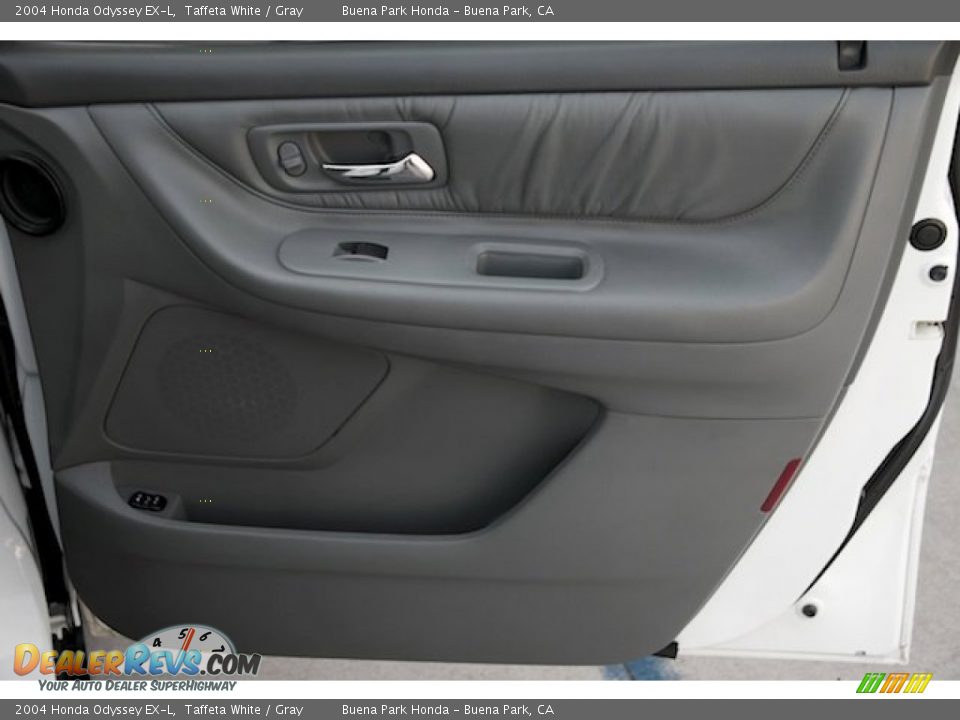 2004 Honda Odyssey EX-L Taffeta White / Gray Photo #30