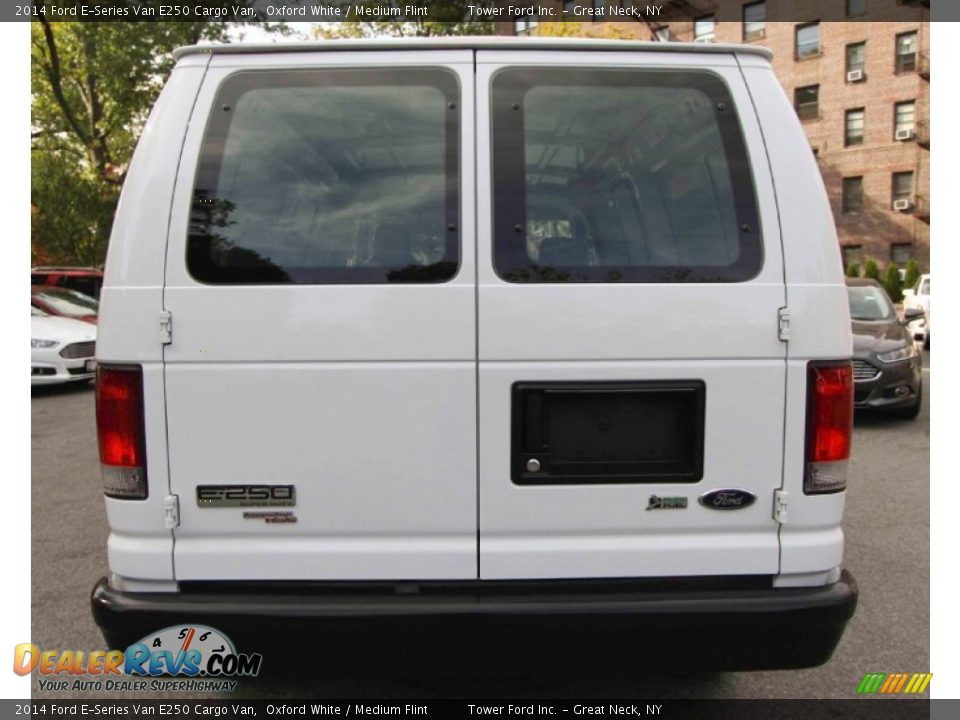 2014 Ford E-Series Van E250 Cargo Van Oxford White / Medium Flint Photo #5