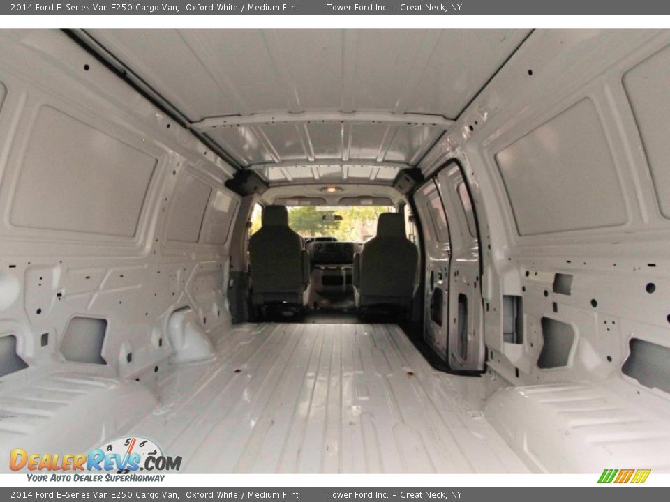 2014 Ford E-Series Van E250 Cargo Van Oxford White / Medium Flint Photo #6