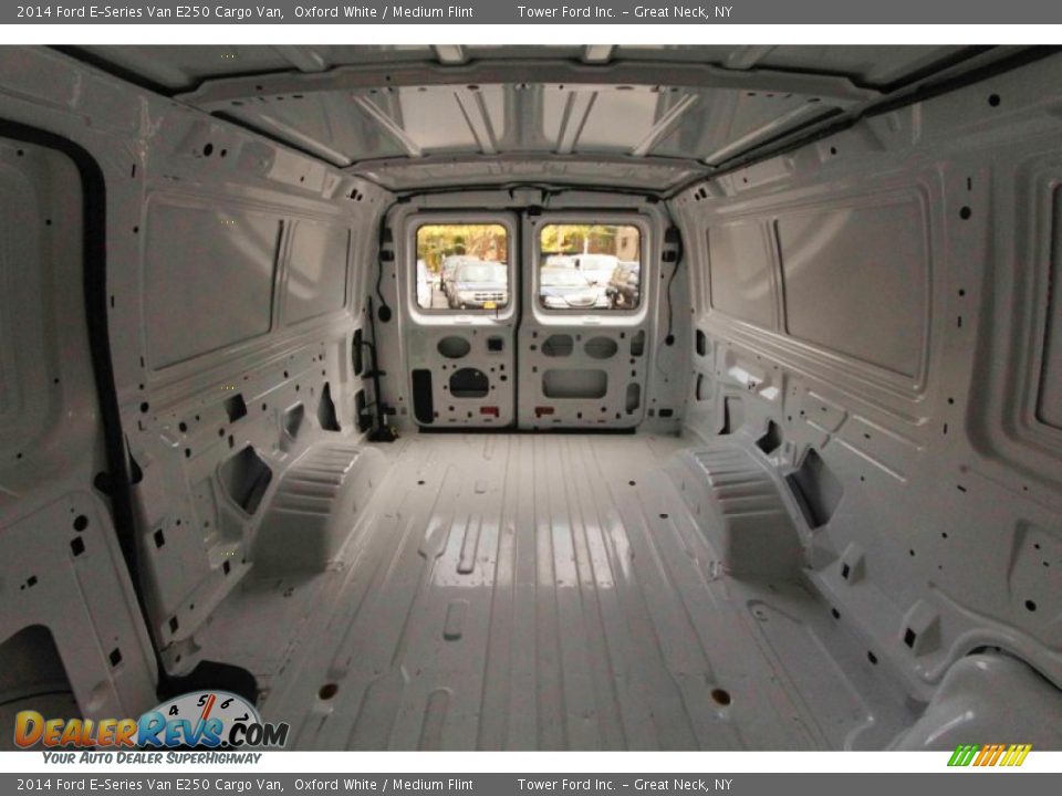 2014 Ford E-Series Van E250 Cargo Van Oxford White / Medium Flint Photo #7