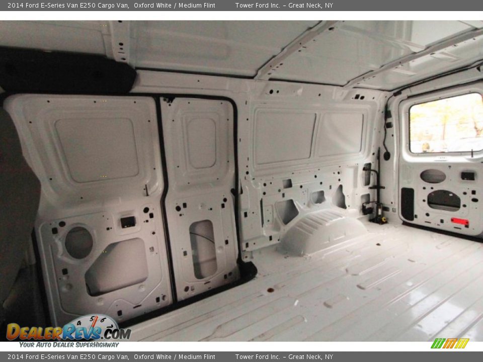 2014 Ford E-Series Van E250 Cargo Van Oxford White / Medium Flint Photo #8