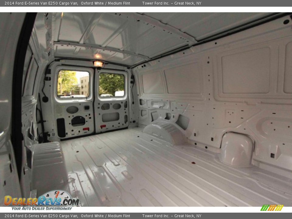 2014 Ford E-Series Van E250 Cargo Van Oxford White / Medium Flint Photo #9