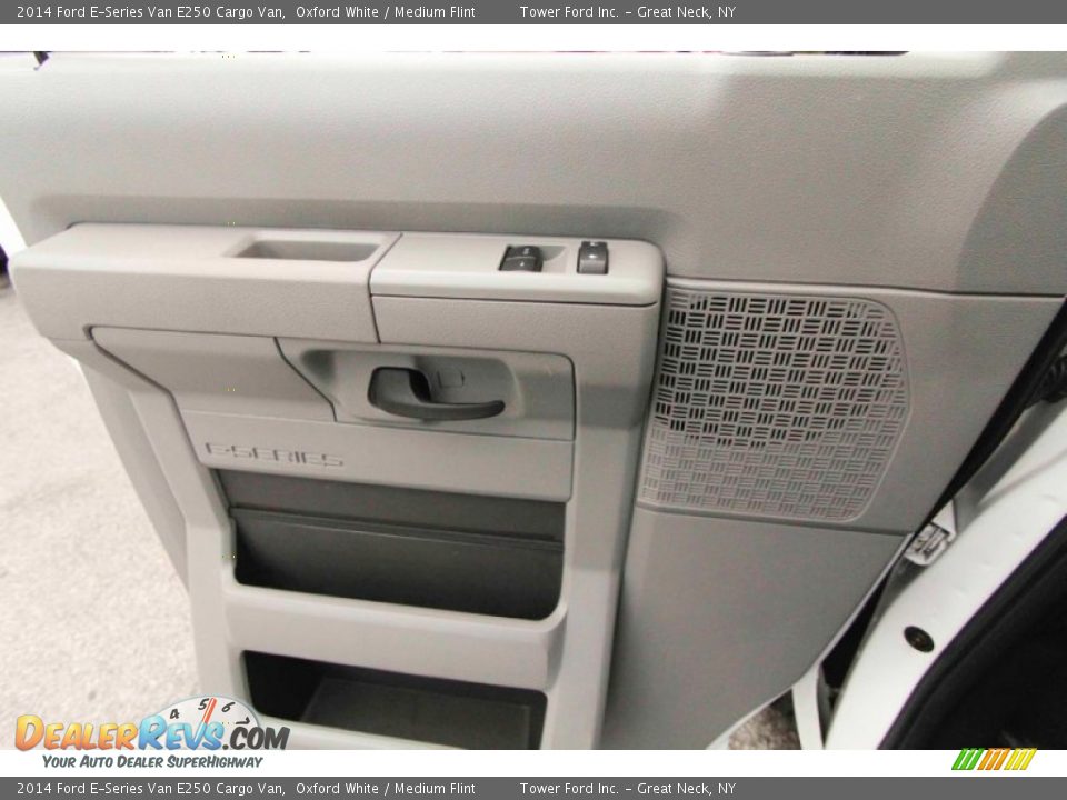 2014 Ford E-Series Van E250 Cargo Van Oxford White / Medium Flint Photo #14