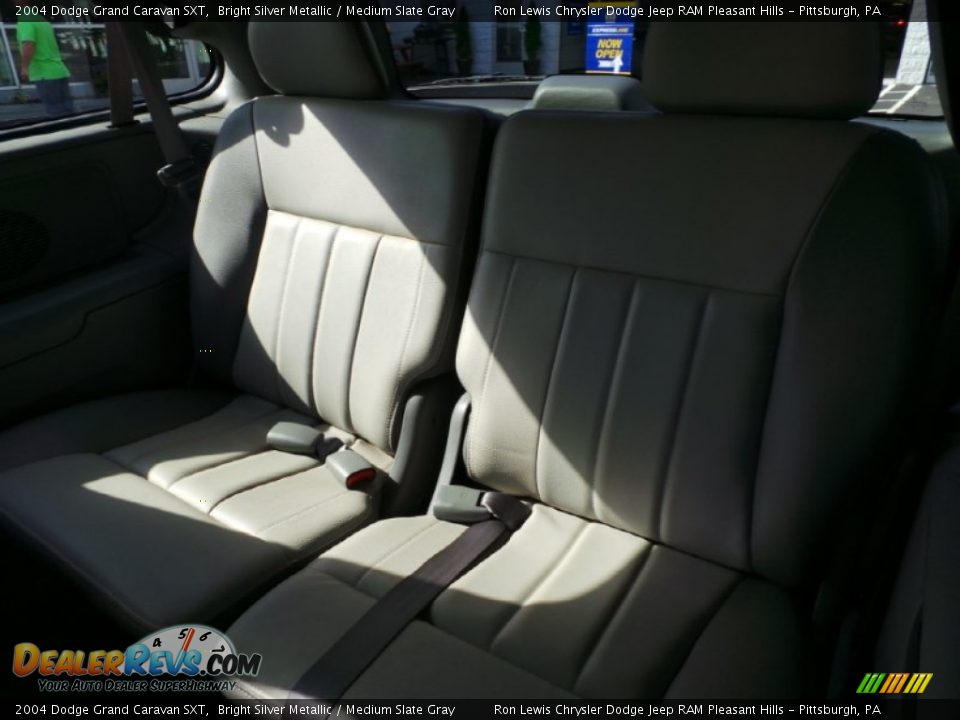 2004 Dodge Grand Caravan SXT Bright Silver Metallic / Medium Slate Gray Photo #11