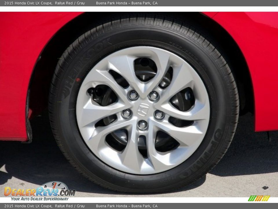 2015 Honda Civic LX Coupe Wheel Photo #7