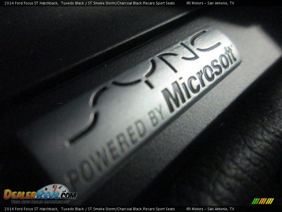 2014 Ford Focus ST Hatchback Tuxedo Black / ST Smoke Storm/Charcoal Black Recaro Sport Seats Photo #20