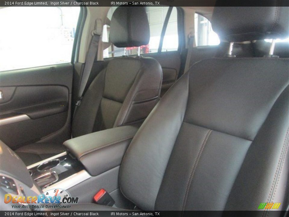 2014 Ford Edge Limited Ingot Silver / Charcoal Black Photo #10