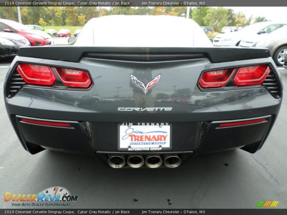 2014 Chevrolet Corvette Stingray Coupe Cyber Gray Metallic / Jet Black Photo #5