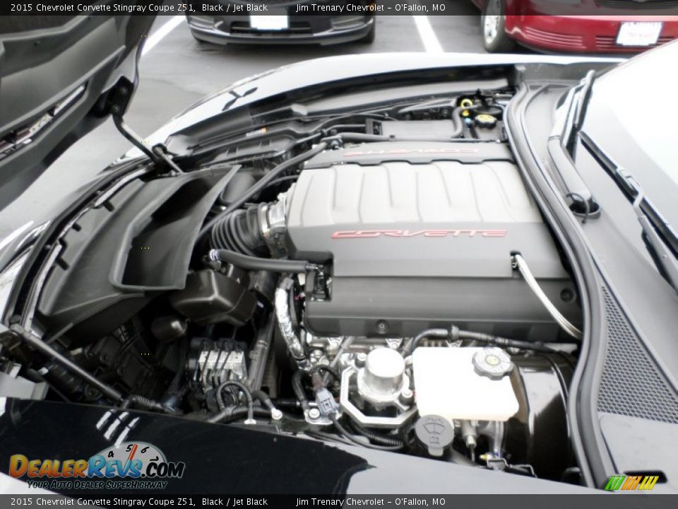 2015 Chevrolet Corvette Stingray Coupe Z51 Black / Jet Black Photo #32