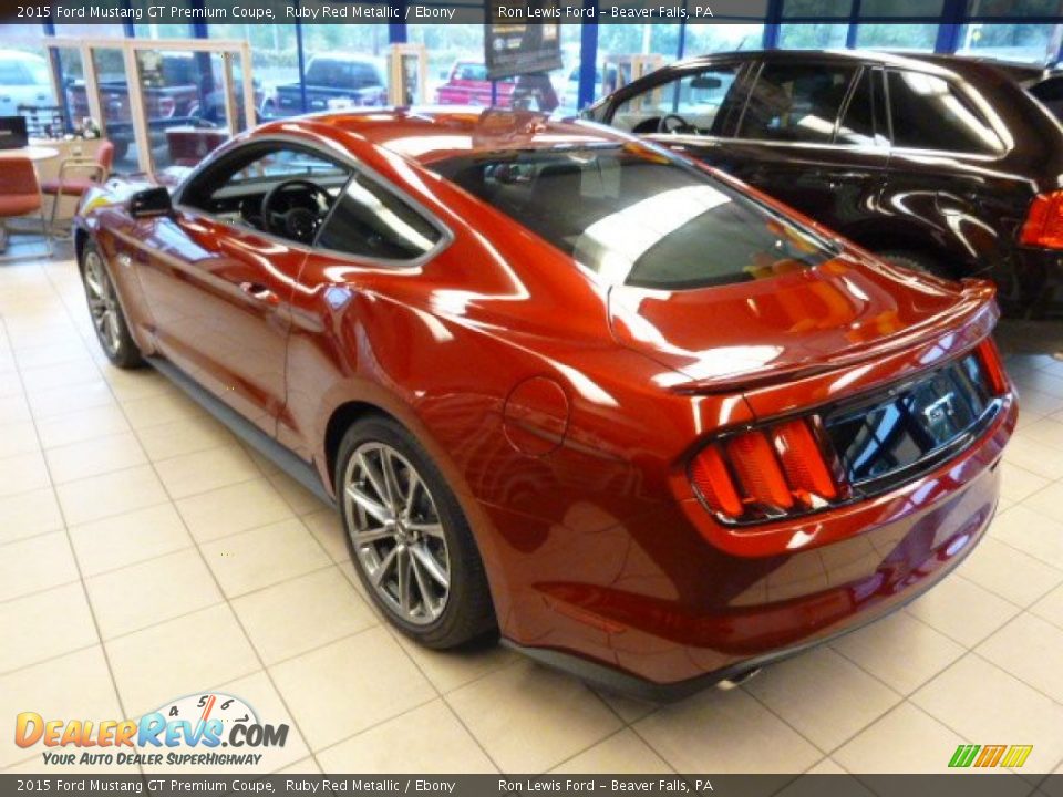 Ruby Red Metallic 2015 Ford Mustang GT Premium Coupe Photo #6
