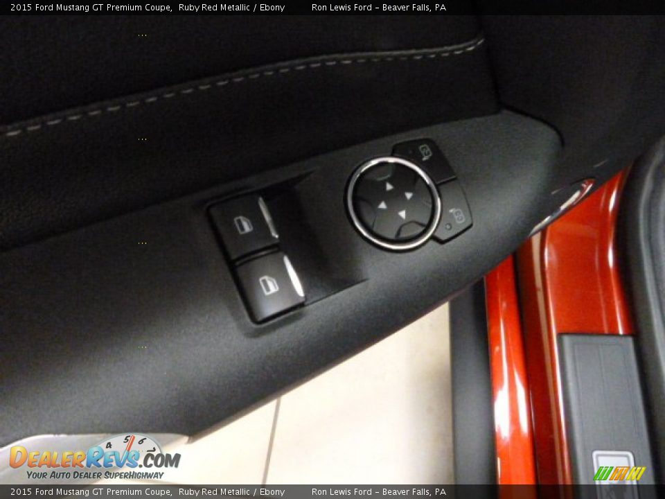Controls of 2015 Ford Mustang GT Premium Coupe Photo #13
