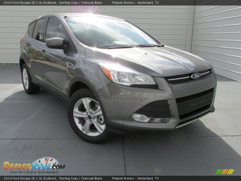 2014 Ford Escape SE 2.0L EcoBoost Sterling Gray / Charcoal Black Photo #1