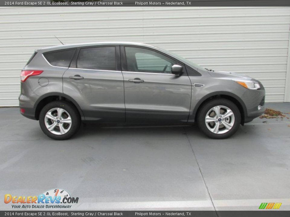 2014 Ford Escape SE 2.0L EcoBoost Sterling Gray / Charcoal Black Photo #3