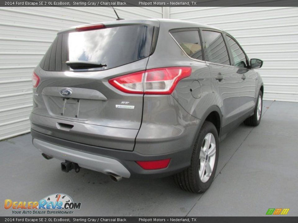 2014 Ford Escape SE 2.0L EcoBoost Sterling Gray / Charcoal Black Photo #4