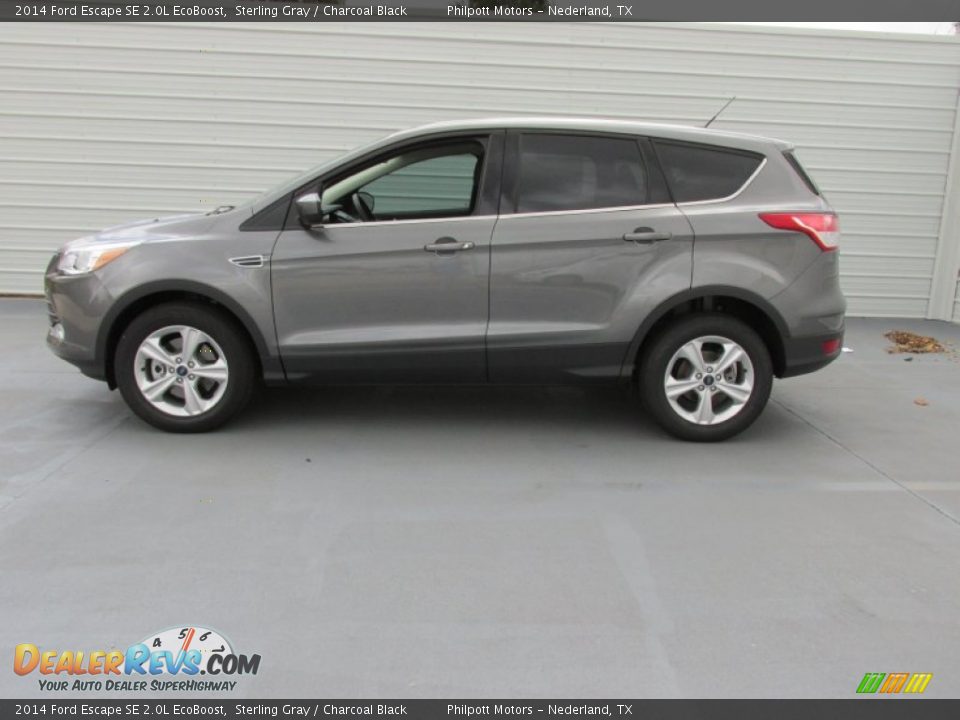 2014 Ford Escape SE 2.0L EcoBoost Sterling Gray / Charcoal Black Photo #6