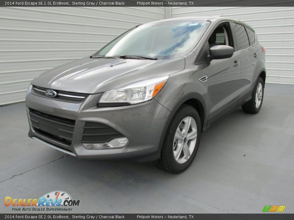 2014 Ford Escape SE 2.0L EcoBoost Sterling Gray / Charcoal Black Photo #7