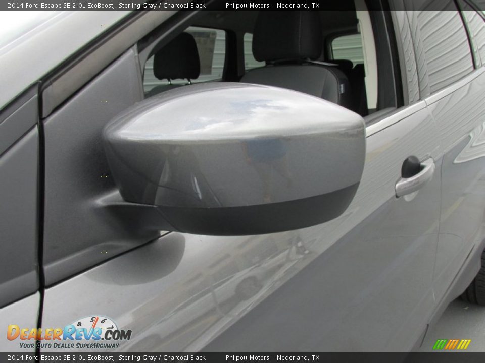 2014 Ford Escape SE 2.0L EcoBoost Sterling Gray / Charcoal Black Photo #12