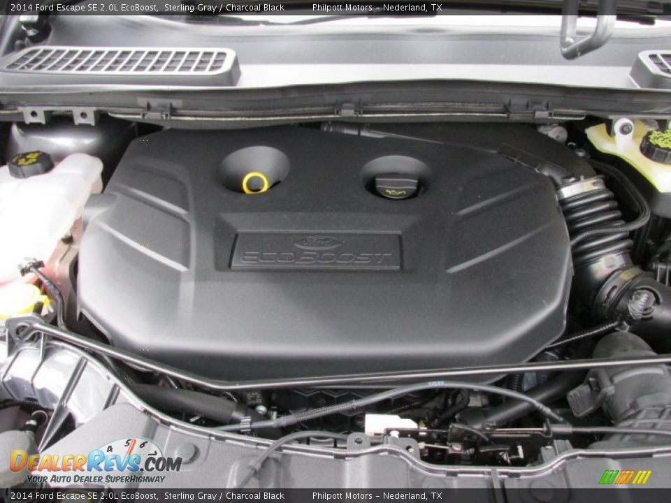 2014 Ford Escape SE 2.0L EcoBoost Sterling Gray / Charcoal Black Photo #15