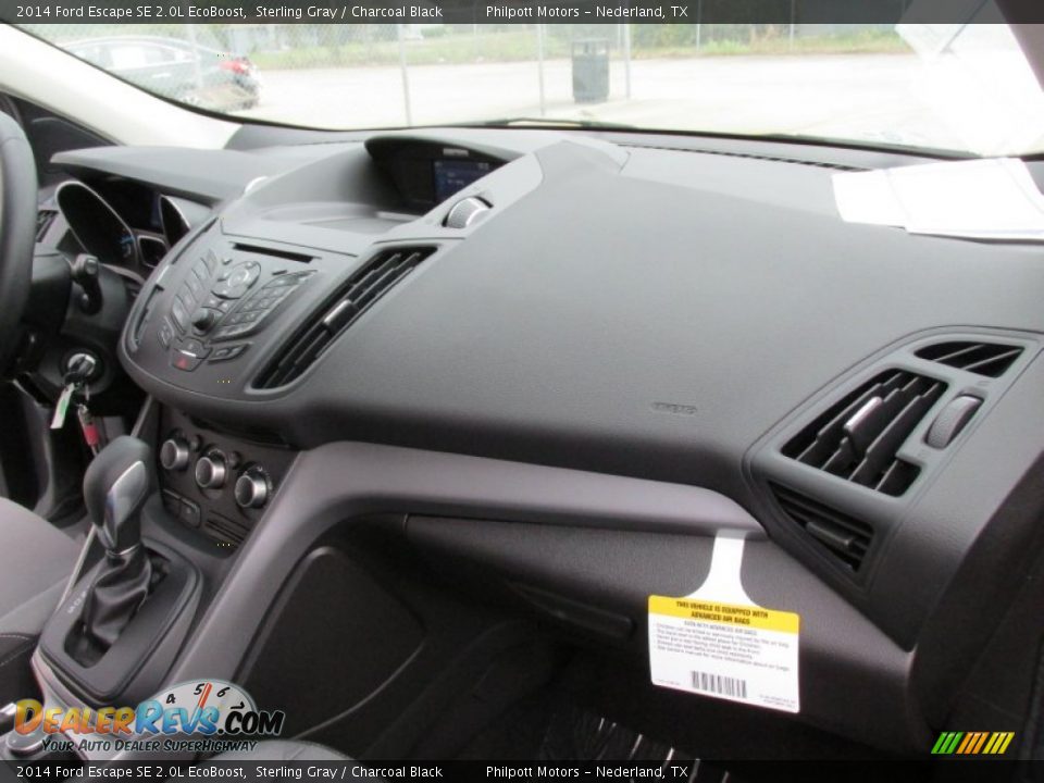 2014 Ford Escape SE 2.0L EcoBoost Sterling Gray / Charcoal Black Photo #16
