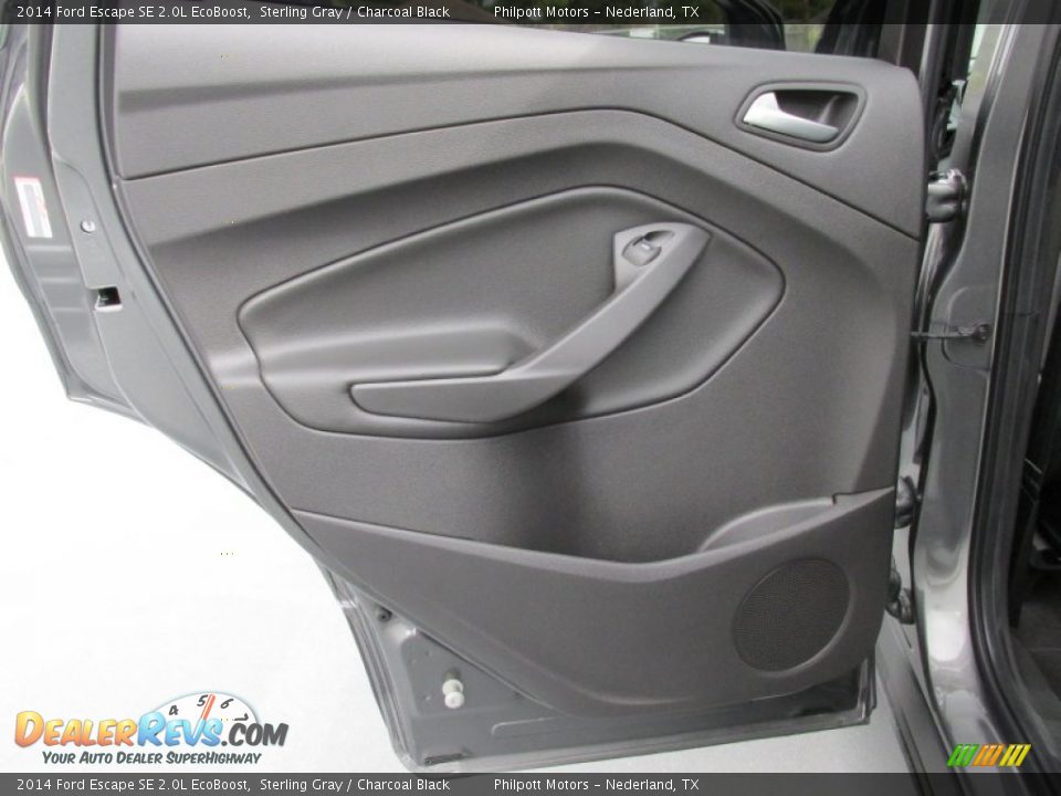 2014 Ford Escape SE 2.0L EcoBoost Sterling Gray / Charcoal Black Photo #18