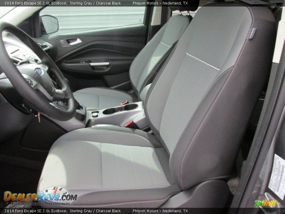 2014 Ford Escape SE 2.0L EcoBoost Sterling Gray / Charcoal Black Photo #22