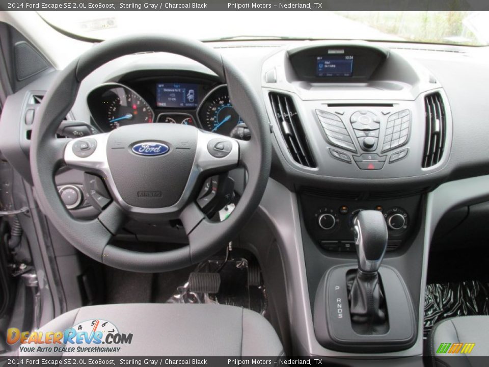 2014 Ford Escape SE 2.0L EcoBoost Sterling Gray / Charcoal Black Photo #24