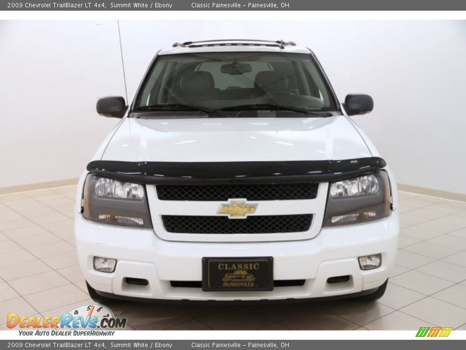 2009 Chevrolet TrailBlazer LT 4x4 Summit White / Ebony Photo #2