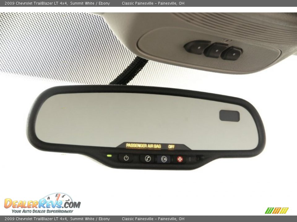 2009 Chevrolet TrailBlazer LT 4x4 Summit White / Ebony Photo #8